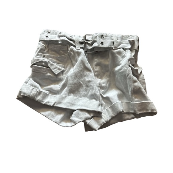 Pacsun white cargo shorts - Picture 1 of 2